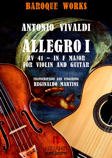ALLEGRO I - SONATE II (IN F MAJOR - RV 41) - ANTONIO VIVALDI - FOR VIOLIN AND GUITAR